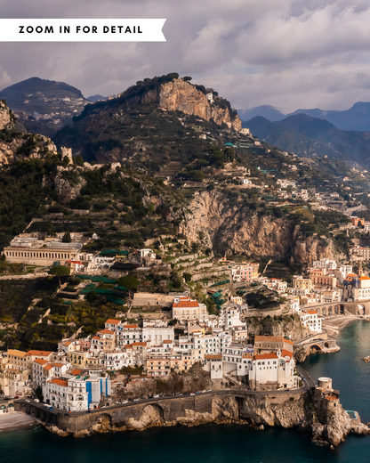 Amalfi on High in Landscape