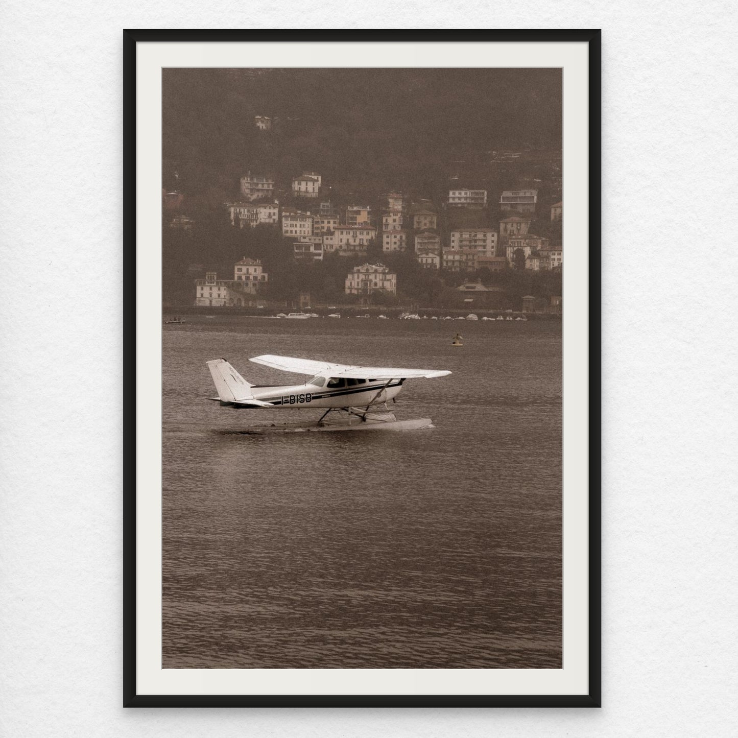 Lake Como Vintage Plane