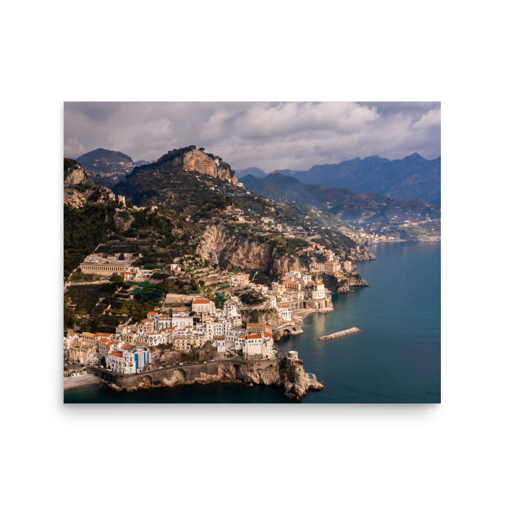 Amalfi on High in Landscape