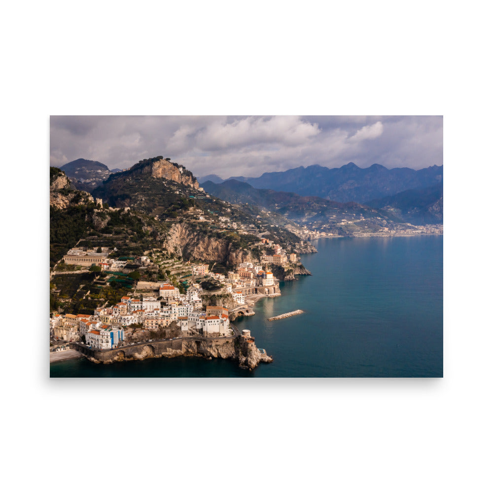 Amalfi on High in Landscape